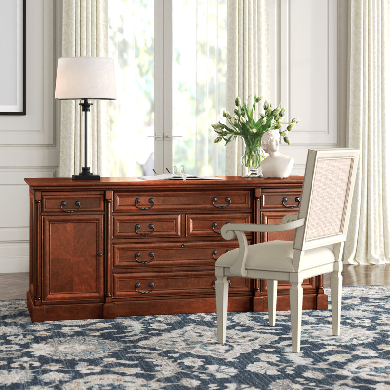Martin Home Furnishings Mt. View Office Solid Wood Credenza Desk